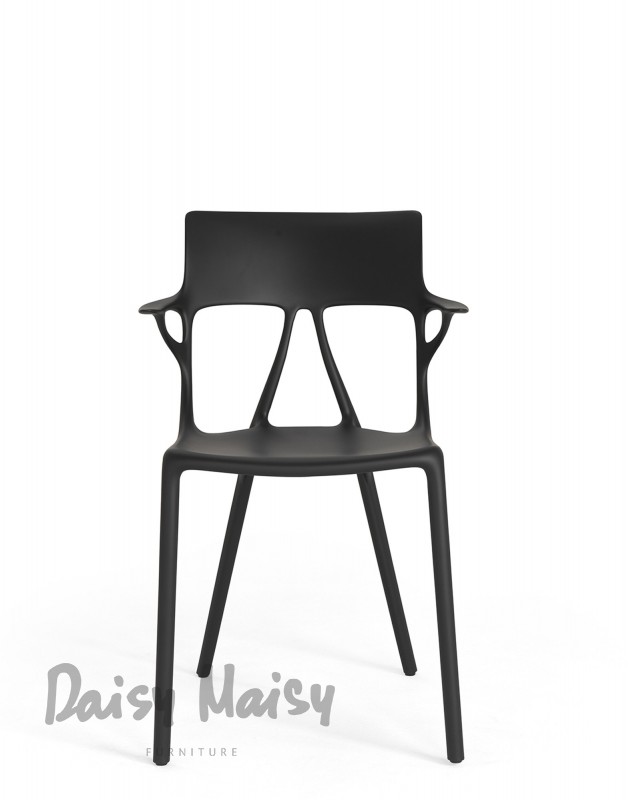 Kartell black store chair