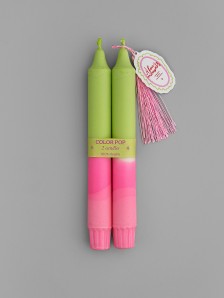 A FEW MOMENTS Набор из 2х свечей Color Pop яблочно-розовый