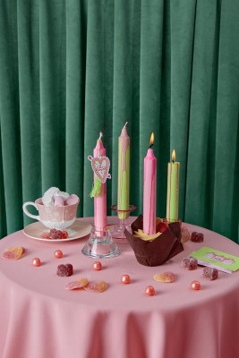 A FEW MOMENTS Набор из 2х свечей Color Pop Amur Pink