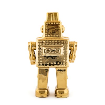 SELETTI 10412_ORO Memorabilia Gold My Robot