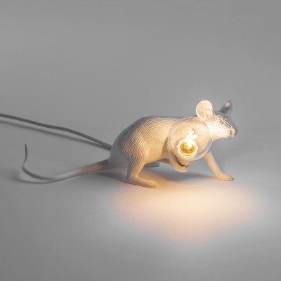 SELETTI 14886 Mouse Lamp Lyie Down .