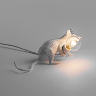 SELETTI 14886 Mouse Lamp Lyie Down .