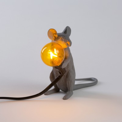 SELETTI 14939 Mouse Lamp Sitting .