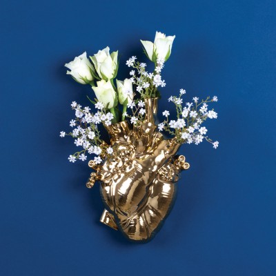 SELETTI 09921 Love in Bloom Gold Vase Оригинал.