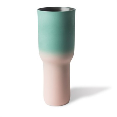 POLS POTTEN 240-205-025 vase sherbet green pink s 