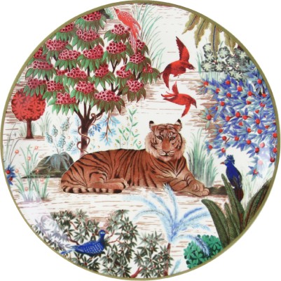 GIEN 1853ACA401 CANAPE PLATE TIGER .