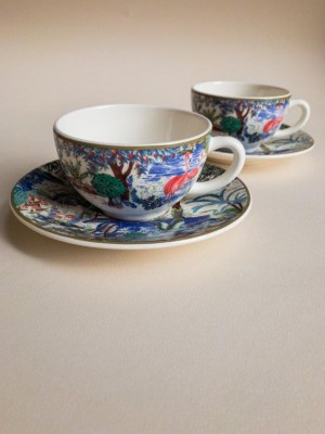 GIEN 18532PTH01 2 Tea CUPS 